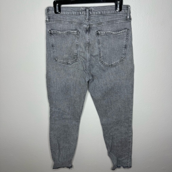 Agolde Nico High Rise Slim in Risk Grey Jeans - Picture 11 of 14